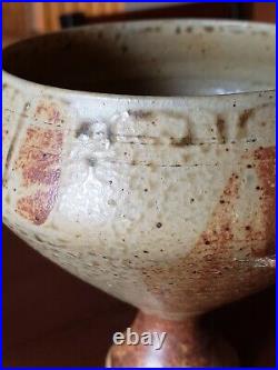 Vintage Nancy Manes Plum Studio Pottery Bowl Dish Vessel
