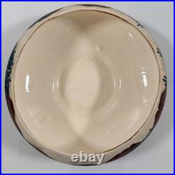 Vintage Native American Navajo Pueblo Pottery Bowl Juan Redeye Bowl Pot