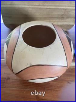 Vintage Native Pottery Bowl Rainbird