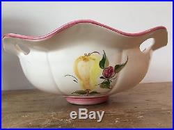 Vintage & New Pretty Hand Painted Round Ceramic Bowl Basin Sink
