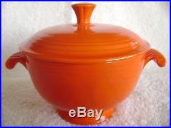 Vintage Original Fiesta Covered Red Onion Soup Bowl