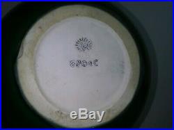 Vintage Original Rookwood Art Deco Pottery Yellow Green Bowl Vase XLIX 6204C