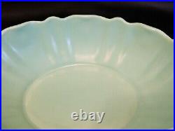 Vintage Pacific Pottery 845 Artware Very Large Bowl USA Green Art Deco 30's-40's
