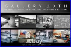 Vintage! Pair Cats Pottery Dish! Vtg 50s 60s Art Bowl Orig Tray Blue MID Century