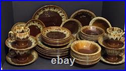 Vintage Pennsylvania Dripware 45 pcs Service for 4++ 7 pc Place Setting USA