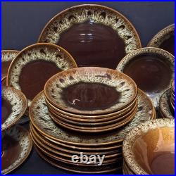 Vintage Pennsylvania Dripware 45 pcs Service for 4++ 7 pc Place Setting USA