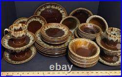 Vintage Pennsylvania Dripware 45 pcs Service for 4++ 7 pc Place Setting USA
