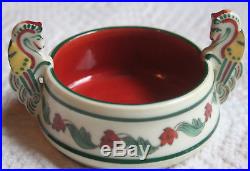 Vintage Porsgrund Porcelian Bowl 3 In Diameter, 2 In High Norway Norge