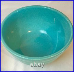 Vintage Pottery Beehive Ribbed Nesting Bowls (Set of 4)