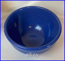 Vintage Pottery Beehive Ribbed Nesting Bowls (Set of 4)