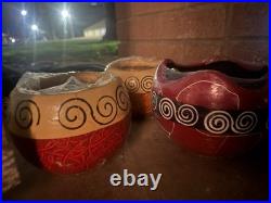 Vintage Pottery Bowls