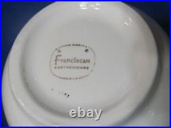 Vintage Pottery Franciscan Dessert Rose Mixing Bowl