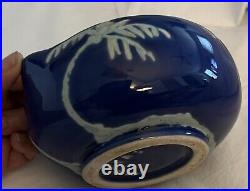 Vintage Pottery Pour Bowl Signed