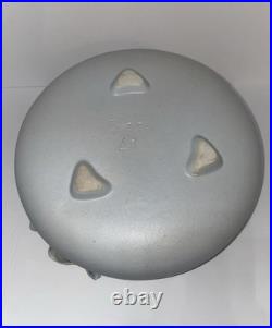 Vintage Pottery Signed Semi-Matte Glaze Bowl with Applied Leaf and Incised Mark