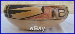 Vintage Pubelo Hopi Indian Nampeyo Pottery Bowl 8.5 Wide