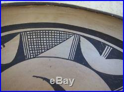 Vintage Pubelo Hopi Indian Nampeyo Pottery Bowl 8.5 Wide