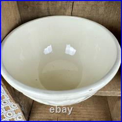 Vintage RRP Co Roseville Mixing Bowls Set Pottery Cooking Aids Pastel 1930s