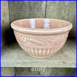 Vintage RRP Co Roseville Mixing Bowls Set Pottery Cooking Aids Pastel 1930s