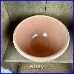 Vintage RRP Co Roseville Mixing Bowls Set Pottery Cooking Aids Pastel 1930s