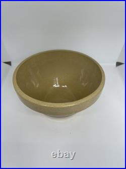 Vintage RRP Roseville Pottery Co Mixing Bowl Set of 3 Blue & Red Stripes Ohio