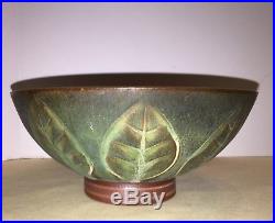 Vintage RUPERT DEESE California Studio Art Pottery Bowl Mid Century Modern