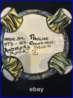 Vintage Rare Ardmore Ceramics Studio Hand Made and Painted Lidden Tureen Signed