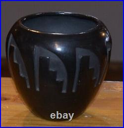 Vintage Rare Sharon Naranjo Garcia Santa Clara Pottery Bowl/free Shipping
