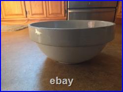 Vintage Red Wing #2 Shoulder Bowl 13 D x 6 H Stoneware Pottery