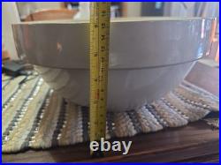 Vintage Red Wing #2 Shoulder Bowl 13 D x 6 H Stoneware Pottery