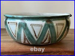 Vintage Robert PICAULT French MCM Ceramique Francais Art Pottery Bowl signed
