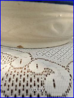 Vintage Robinson Ransbottom pottery 8 Qt mixing bowl Very Large 12LBS