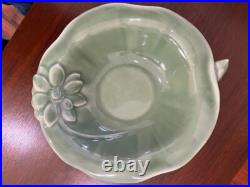 Vintage Rookwood Blue Ceramic Bowl 1945 #2875