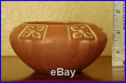 Vintage Rookwood Pottery Arts & Crafts Cabinet Bowl XXI 1921 #2131 Matte Mauve