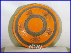 Vintage Rosenthal Netter Italian Art Pottery Retro Glaze Large Bowl