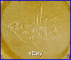 Vintage Roseville Brown Pine Cone Bowl-#426-6