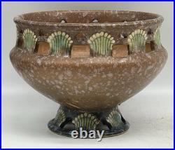 Vintage Roseville Ferella 210-4 Pedestal Bowl Vase, Excellent