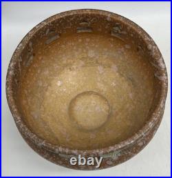 Vintage Roseville Ferella 210-4 Pedestal Bowl Vase, Excellent