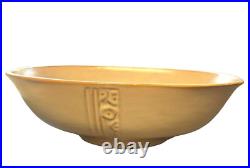 Vintage Roseville MODERNE American Art Pottery Deco Footed Center Bowl