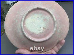Vintage Roseville Pink Cremona Art Pottery Bowl Vase