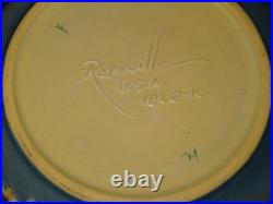 Vintage Roseville Pottery 1BL2-10 Blue Snowberry Two-Handle Console Fruit Bowl