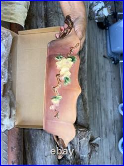 Vintage Roseville Pottery Apple Blossom Bowl