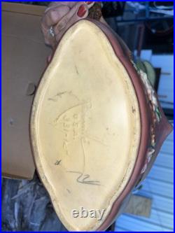 Vintage Roseville Pottery Apple Blossom Bowl