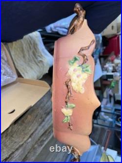 Vintage Roseville Pottery Apple Blossom Bowl