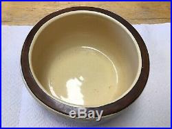Vintage Roseville pottery RARE Tourist Cream Ware Bowl