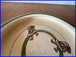 Vintage Roseville pottery, child's Santa Claus dish/bowl. Very Rare, in GUC