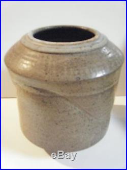 Vintage Russell Kagan Signed Raku Pottery Pot-bowl