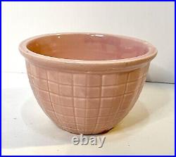 Vintage Set Of 3 Nesting Robinson Ransbottom Pottery Mixing Bowls Utility Ohio