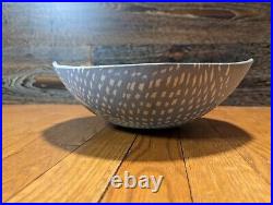 Vintage Siegele & Haley Buzzard Mountain Pottery Bowl Signed Dated 1990