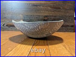 Vintage Siegele & Haley Buzzard Mountain Pottery Bowl Signed Dated 1990