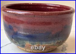 Vintage Signed Carl Sheehan Studio Art Pottery Two Piece Bowl w Lid Decor Gifts Vintage Signed Carl Sheehan Studio Art Pottery Two Piece Bowl w Lid Decor Gifts
